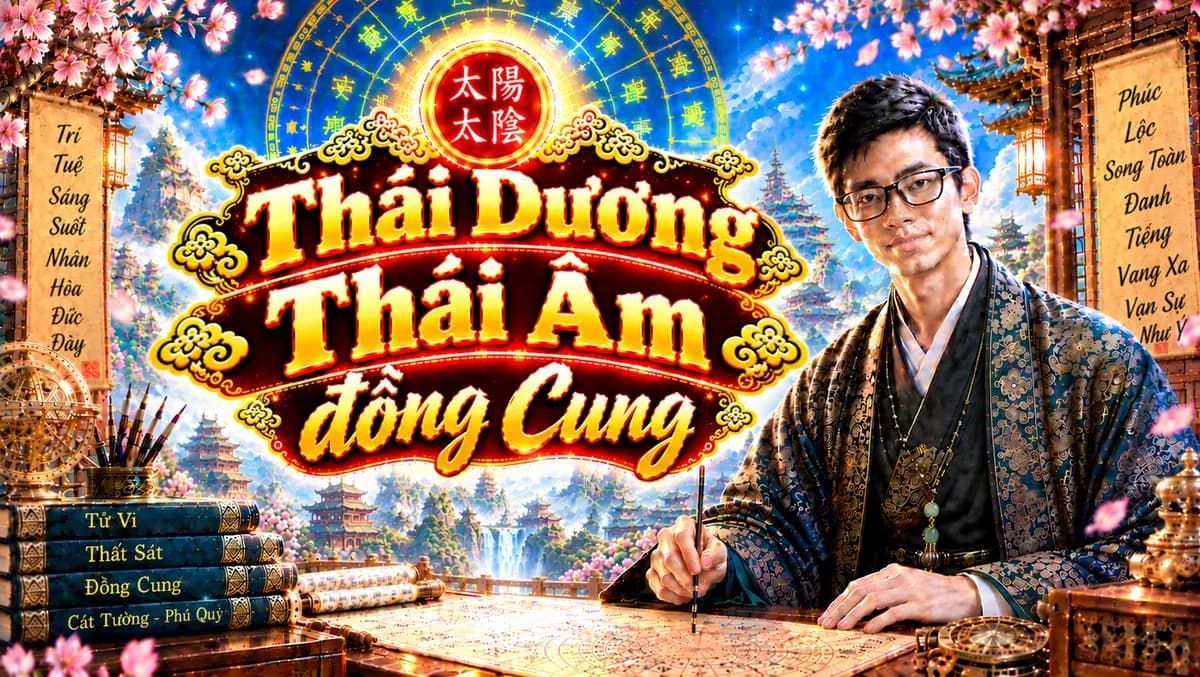 Luận giải chuyên sâu mệnh Thái Dương Thái Âm tại cung Mùi